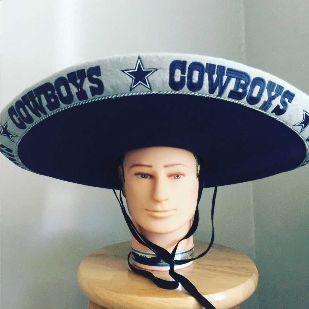 Dallas Cowboys Custom Made Mariachi Sombrero